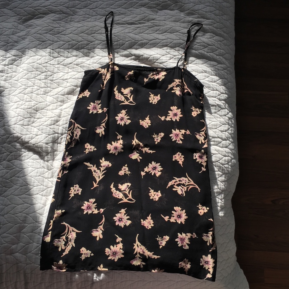Flynn Skye Summer Slip Dress in Garden Chiffon